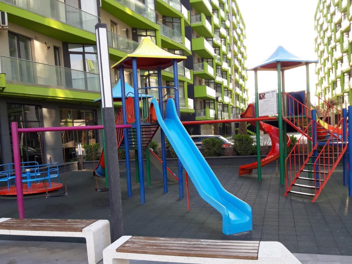Apartament Melissa Beach Resort Pool & Spa Mamaia-Nord Năvodari Buitenkant foto