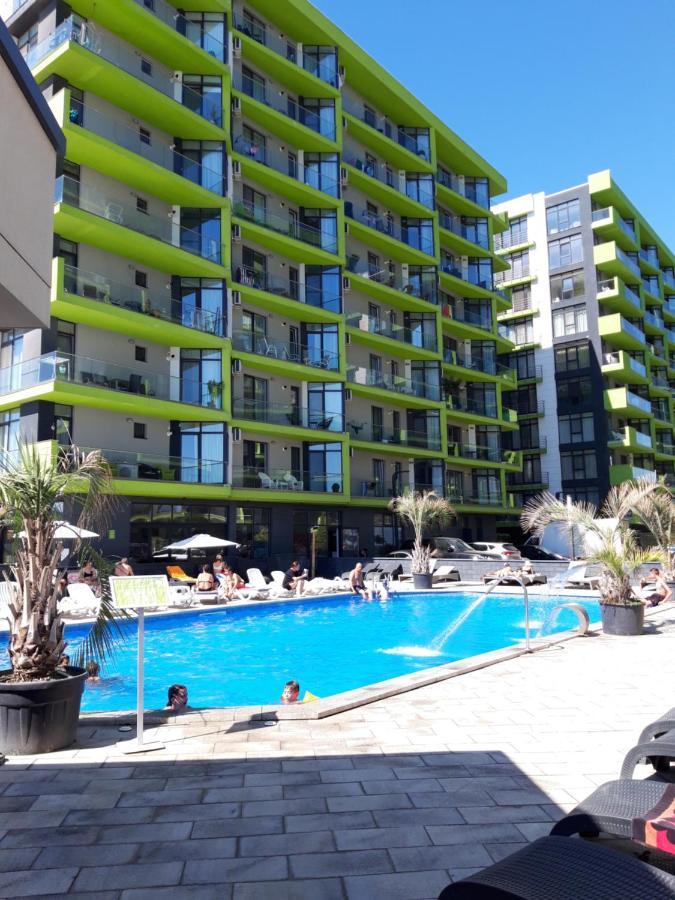 Apartament Melissa Beach Resort Pool & Spa Mamaia-Nord Năvodari Buitenkant foto