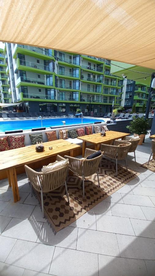 Apartament Melissa Beach Resort Pool & Spa Mamaia-Nord Năvodari Buitenkant foto