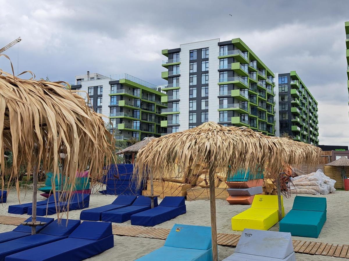 Apartament Melissa Beach Resort Pool & Spa Mamaia-Nord Năvodari Buitenkant foto
