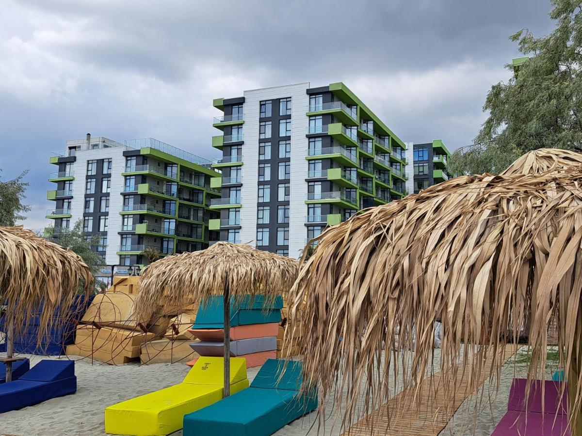 Apartament Melissa Beach Resort Pool & Spa Mamaia-Nord Năvodari Buitenkant foto