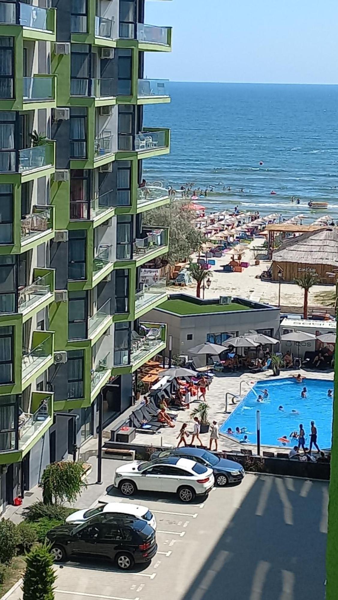 Apartament Melissa Beach Resort Pool & Spa Mamaia-Nord Năvodari Buitenkant foto