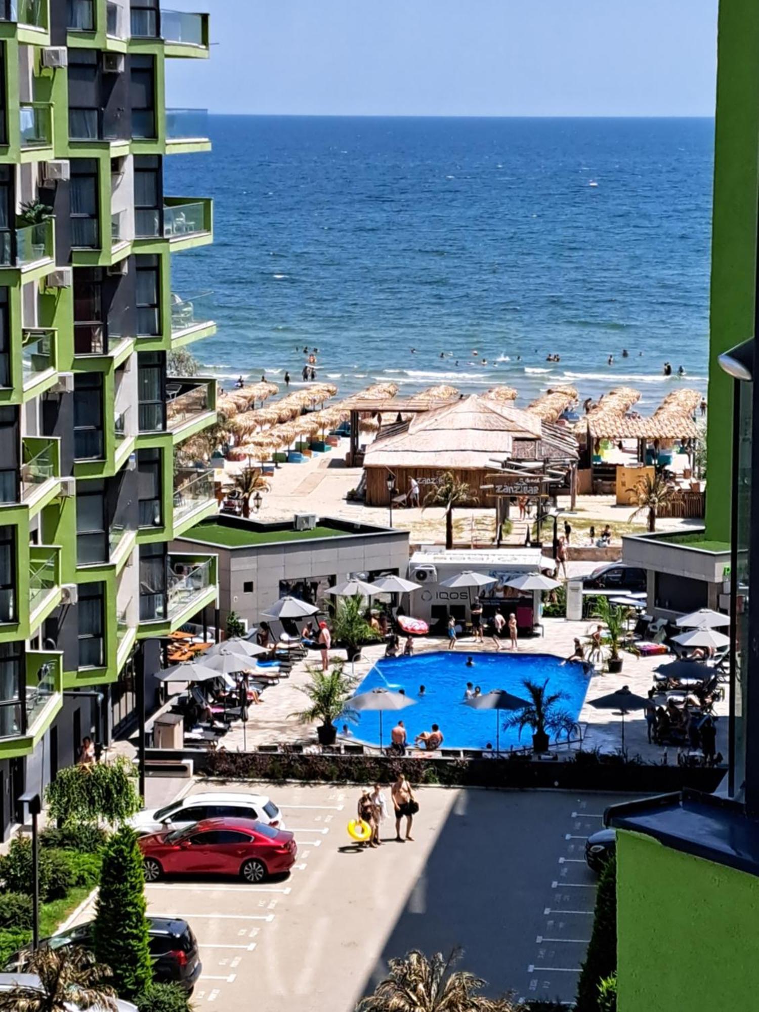 Apartament Melissa Beach Resort Pool & Spa Mamaia-Nord Năvodari Kamer foto