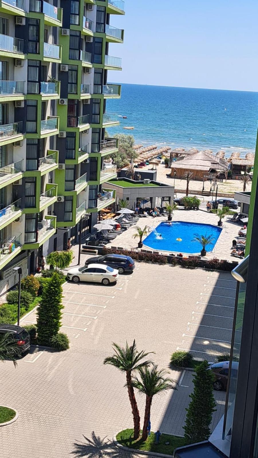 Apartament Melissa Beach Resort Pool & Spa Mamaia-Nord Năvodari Buitenkant foto